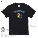 【Tシャツ】【釣りざんまい】レッツゴーフィッシング 釣り好き少年_カラフル 5.6oz Cotton:100%