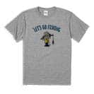【Tシャツ】【釣りざんまい】レッツゴーフィッシング 釣り好き少年_カラフル 5.6oz Cotton:100%