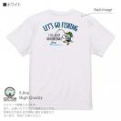 【Tシャツ】【釣りざんまい】レッツゴーフィッシング ウトウトアングラー_カラフル 5.6oz Cotton:100%
