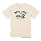 【Tシャツ】【釣りざんまい】レッツゴーフィッシング ウトウトアングラー_カラフル 5.6oz Cotton:100%