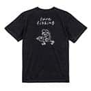 【Tシャツ】【釣りざんまい】ルアーを持つアングラー  5.6oz Cotton:100%