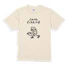 【Tシャツ】【釣りざんまい】ルアーを持つアングラー  5.6oz Cotton:100%