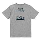 【Tシャツ】【釣りざんまい】ボート釣りを楽しむ  5.6oz Cotton:100%