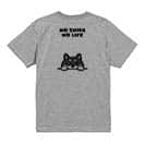 【Tシャツ】何か気になる柴犬_黒柴(wakat) 5.6oz Cotton:100%