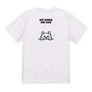 【Tシャツ】何か気になる柴犬_白柴(wakat) 5.6oz Cotton:100%