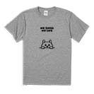 【Tシャツ】何か気になる柴犬_白柴(wakat) 5.6oz Cotton:100%