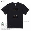 【Tシャツ】何か気になる黒猫(wakat) 5.6oz Cotton:100%