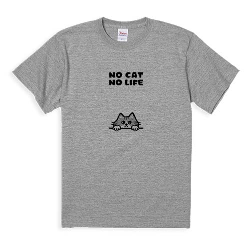 【Tシャツ】何か気になるサバ白猫(wakat) 5.6oz Cotton:100%