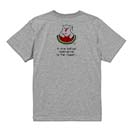 【Tシャツ】シロクマさんスイカウマー(wakat) 5.6oz Cotton:100%