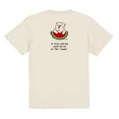 【Tシャツ】シロクマさんスイカウマー(wakat) 5.6oz Cotton:100%