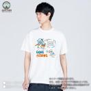 【Tシャツ】【釣りざんまい】釣り人と魚の遭遇_NB  5.6oz Cotton:100%