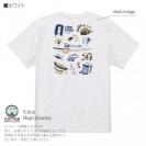 【Tシャツ】【釣りざんまい】PACK LIGHT, GO FISH.  5.6oz Cotton:100%