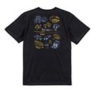 【Tシャツ】【釣りざんまい】PACK LIGHT, GO FISH.  5.6oz Cotton:100%