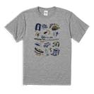【Tシャツ】【釣りざんまい】PACK LIGHT, GO FISH.  5.6oz Cotton:100%