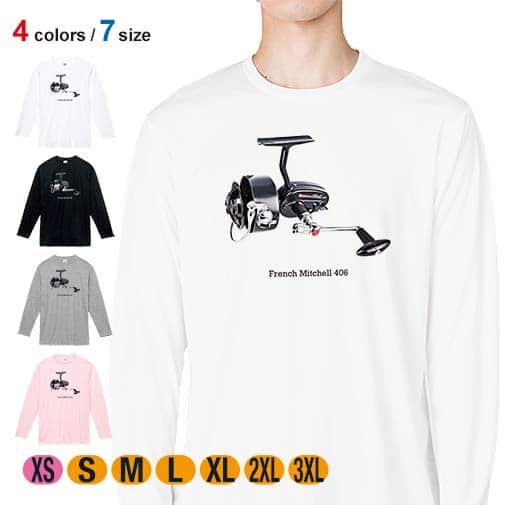 【長袖Tシャツ】ビンテージリール3 5.6oz Cotton:100%