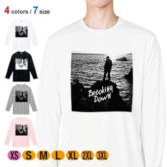 【長袖Tシャツ】磯の夜明け　Breaking Dawn 5.6oz Cotton:100%