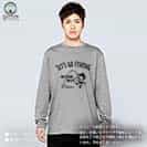 【長袖Tシャツ】【釣りざんまい】レッツゴーフィッシング ウトウトアングラー 5.6oz Cotton:100%