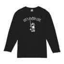 【長袖Tシャツ】【釣りざんまい】釣りに行きたい少年_02 5.6oz Cotton:100%