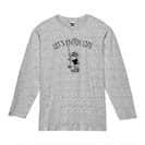 【長袖Tシャツ】【釣りざんまい】釣りに行きたい少年_02 5.6oz Cotton:100%