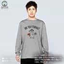 【長袖Tシャツ】【釣りざんまい】ルアーとシロクマさん 5.6oz Cotton:100%