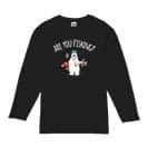 【長袖Tシャツ】【釣りざんまい】ルアーとシロクマさん 5.6oz Cotton:100%