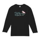 【長袖Tシャツ】英字格言 ドリー・パートンの名言 5.6oz Cotton:100%