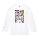 【長袖Tシャツ】【釣りざんまい】釣りが好きなんです_カラフル 5.6oz Cotton:100%