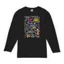 【長袖Tシャツ】【釣りざんまい】釣りが好きなんです_カラフル 5.6oz Cotton:100%