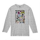 【長袖Tシャツ】【釣りざんまい】釣りが好きなんです_カラフル 5.6oz Cotton:100%