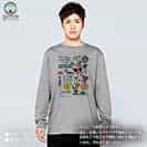 【長袖Tシャツ】【釣りざんまい】釣りに行きませんか?_カラフル 5.6oz Cotton:100%