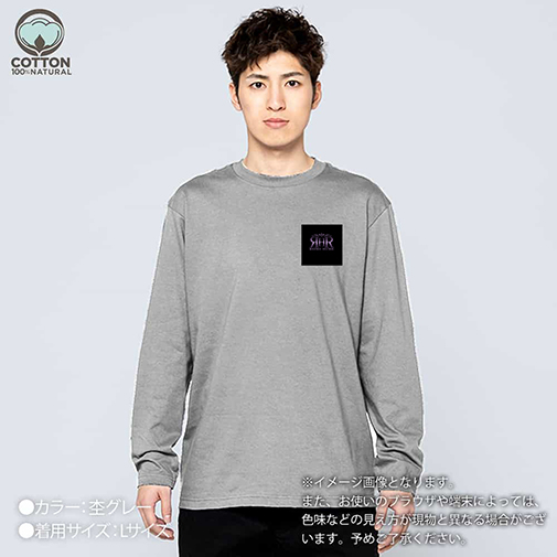 【長袖Tシャツ】【ROMI HIME】ORIGINAL DESIGN 5.6oz Cotton:100%
