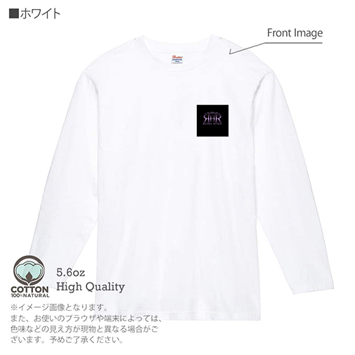 【長袖Tシャツ】【ROMI HIME】ORIGINAL DESIGN 5.6oz Cotton:100%