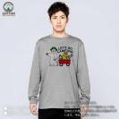 【長袖Tシャツ】キャンプに行くシロクマさん(wakat) 5.6oz Cotton:100%