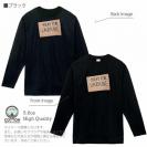 【長袖Tシャツ】ウクライナ寄付金 デザインN0.4 5.6oz Cotton:100%