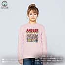 【長袖Tシャツ】【釣りざんまい】釣りをするんです_カラフル　横書き 5.6oz Cotton:100%