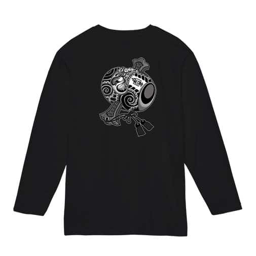 【彫姫】【長袖Tシャツ】達磨小槌 5.6oz Cotton:100%