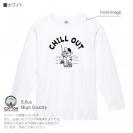 【長袖Tシャツ】【釣りざんまい】のんびり釣りしよう 5.6oz Cotton:100%