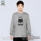 【長袖Tシャツ】柴犬のおねだり顔_黒柴(wakat) 5.6oz Cotton:100%