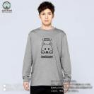 【長袖Tシャツ】柴犬のおねだり顔_白柴(wakat) 5.6oz Cotton:100%