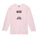 【長袖Tシャツ】何か気になるサバ白猫(wakat) 5.6oz Cotton:100%