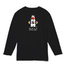 【長袖Tシャツ】シロクマさんの夏(wakat) 5.6oz Cotton:100%