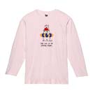 【長袖Tシャツ】シロクマさんの夏(wakat) 5.6oz Cotton:100%