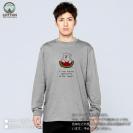 【長袖Tシャツ】シロクマさんスイカウマー(wakat) 5.6oz Cotton:100%