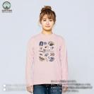 【長袖Tシャツ】【釣りざんまい】PACK LIGHT, GO FISH.  5.6oz Cotton:100%