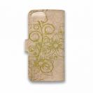 【手帳型】高級本革スマホケース 小さな森