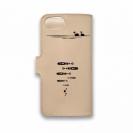 【手帳型】【釣りざんまい】本革 のんびりと釣りを楽しむ