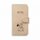 【手帳型】本革 ビアガエル(wakat)