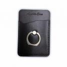 スマホリング＋カードホルダー　チャコール