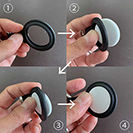 AirTagケース（カラビナ付き）