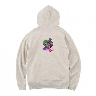 【彫姫】【パーカー】達磨小槌七色 8.4oz Cotton:100%